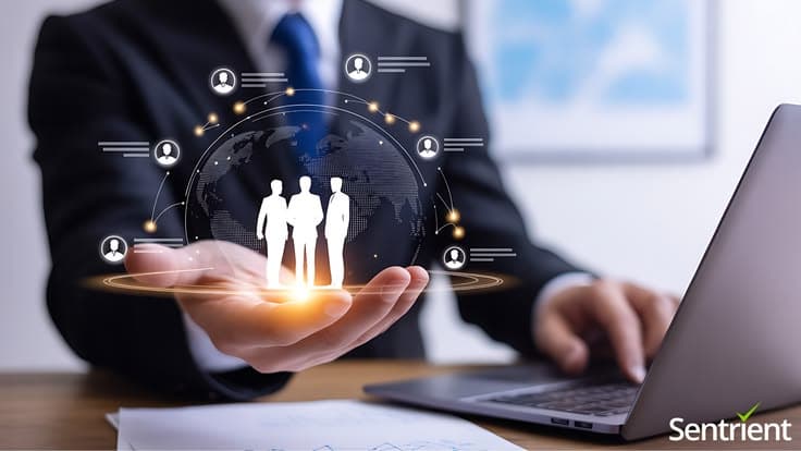 Conseiller présentant des valeurs d'accompagnement humain et de confiance
